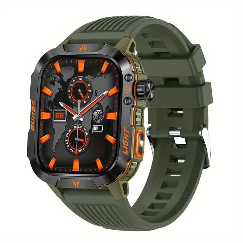 New Rugged Smartwatch for Men: Wireless Talk