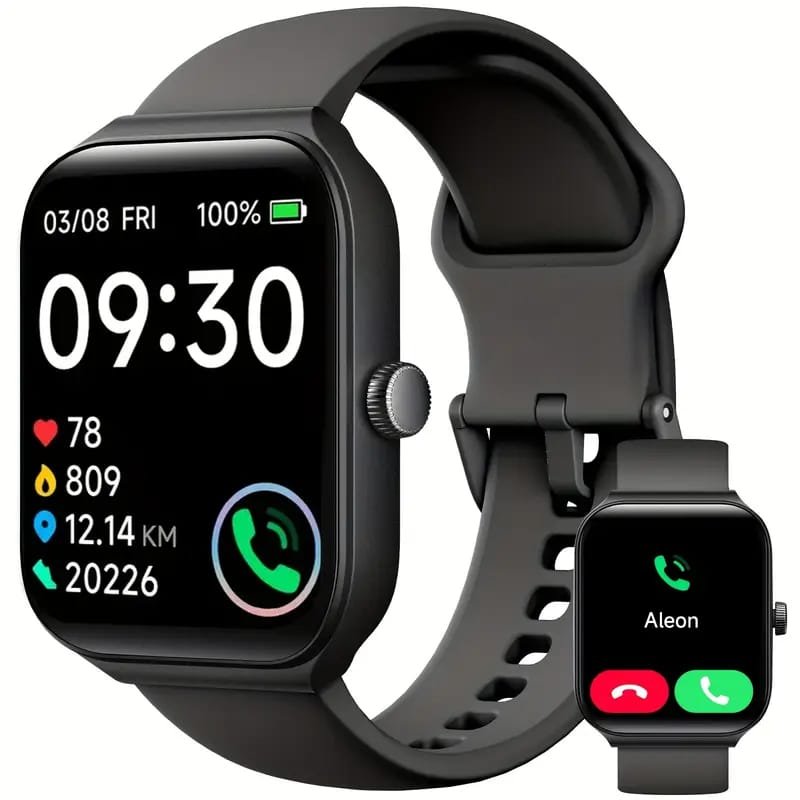 New Rugged Smartwatch for Men: Wireless Talk