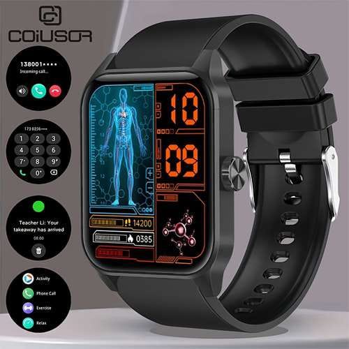 New Rugged Smartwatch for Men: Wireless Talk