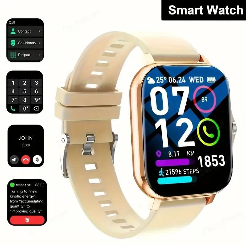 New Rugged Smartwatch for Men: Wireless Talk