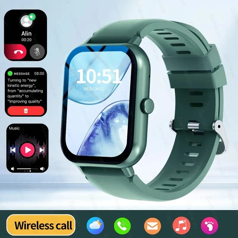 New Rugged Smartwatch for Men: Wireless Talk