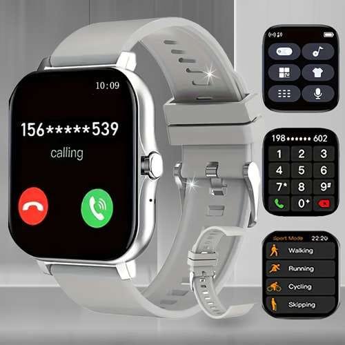 JELLOO Camo Style Smart Watch With Exercise Recording/Voice