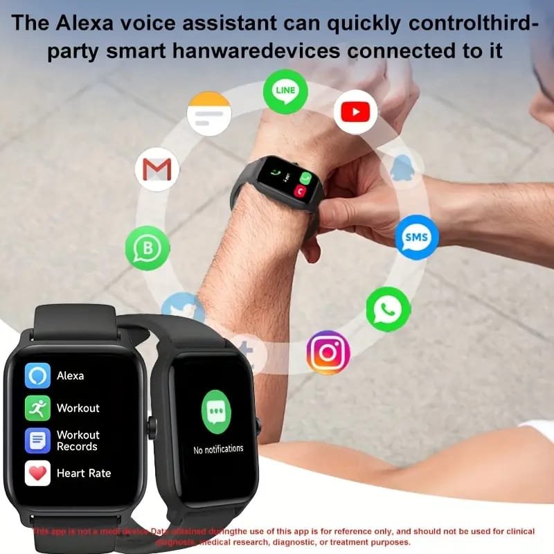 800 Ultra Smart Watch 1.99" Series 8 HD Display - Campatible for IOS & Android